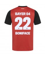 Bayer Leverkusen Victor Boniface #22 Domácí Dres 2024-25 Krátký Rukáv